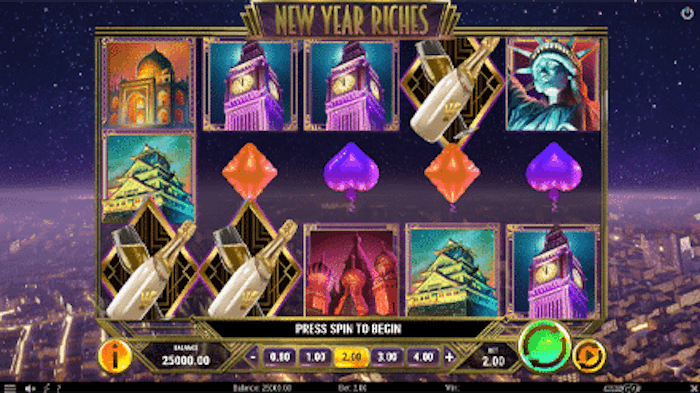 New Year Riches logo