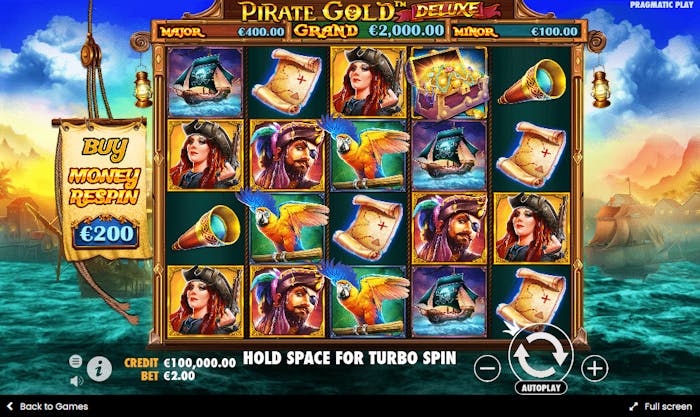 Pirate Gold Deluxe logo
