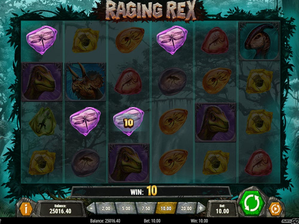 Raging Rex logo