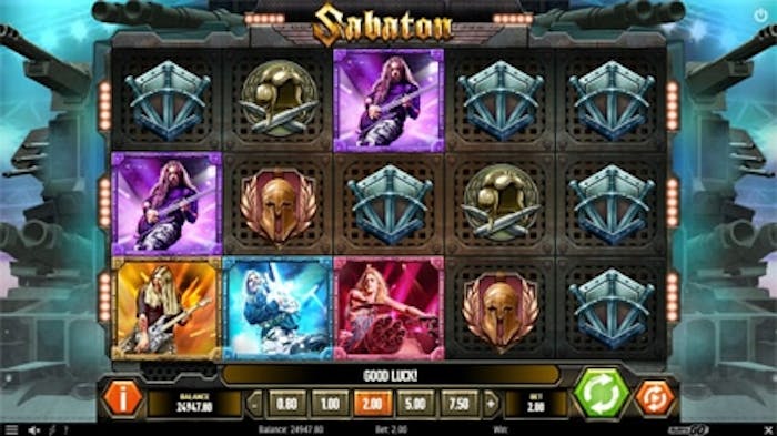 Sabaton slot logo