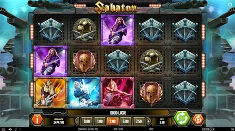 Sabaton slot logo