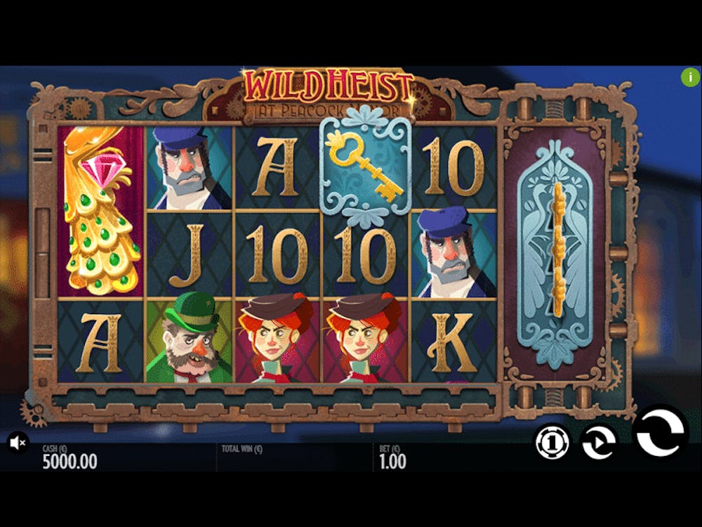 Wild Heist at Peacock Manor logo