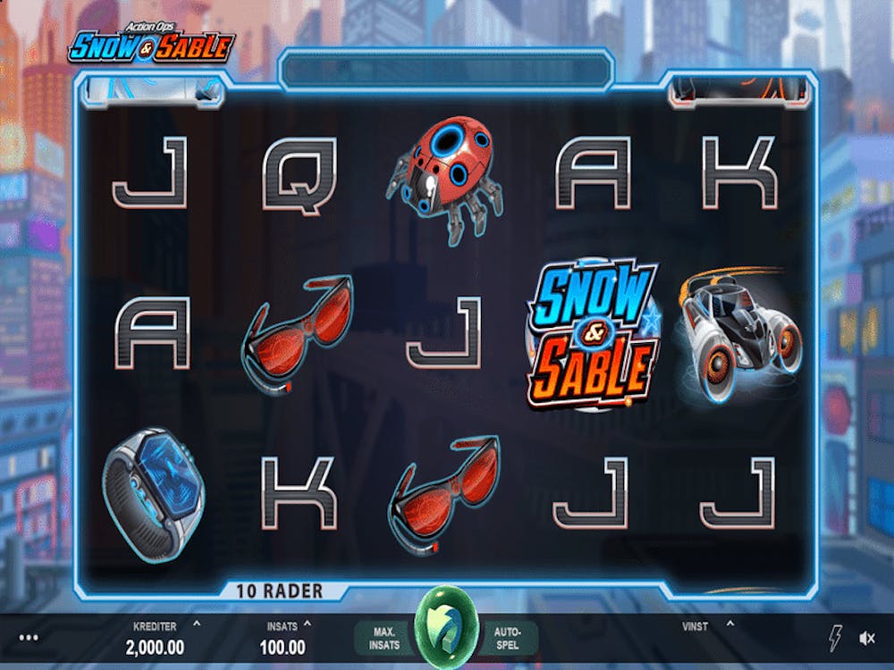 Action Ops: Snow & Sable logo