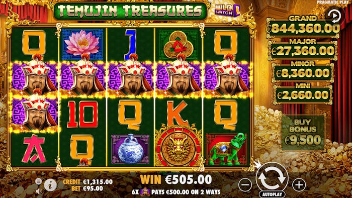 Temujin Treasures logo