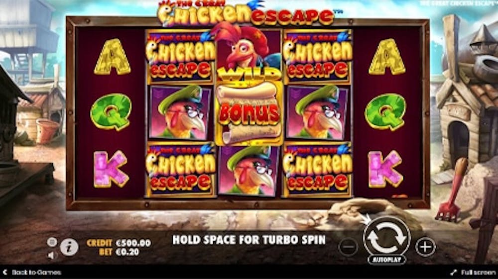 The Great Chicken Escape logo