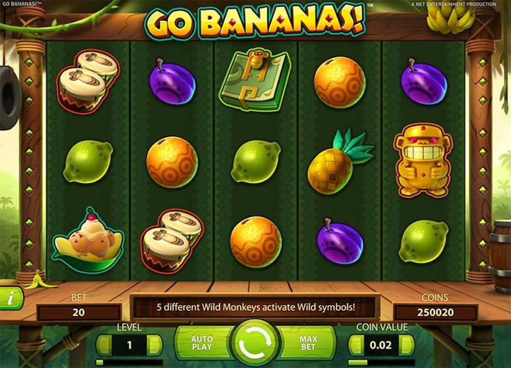 Go Bananas! logo