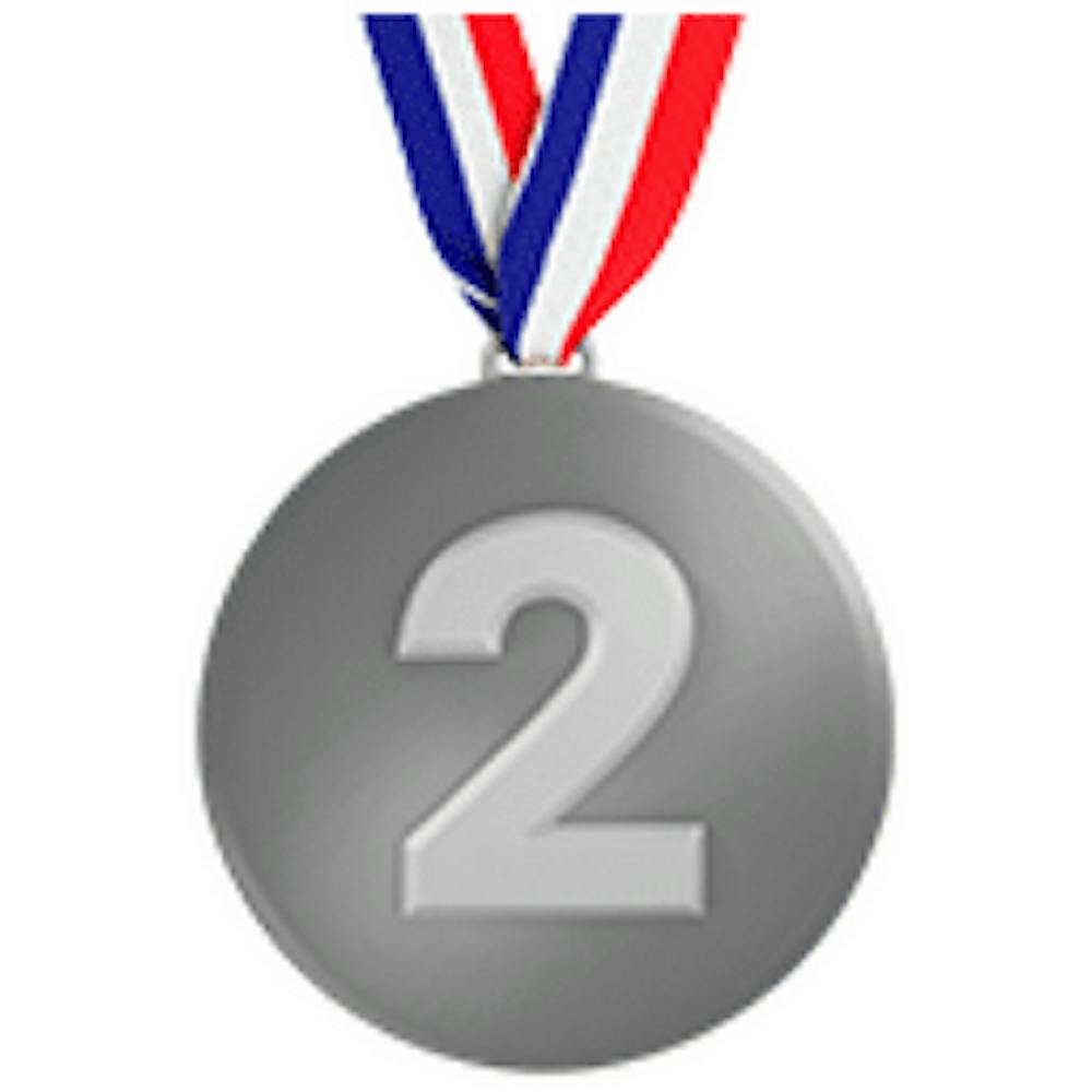 2nd place medal