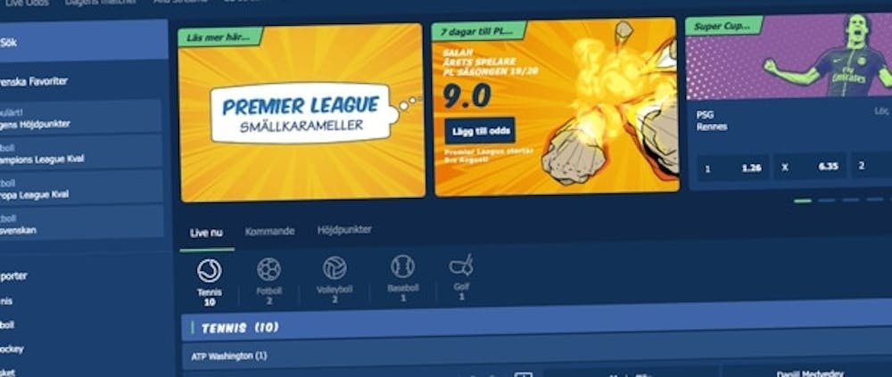 Betting hos Hajper