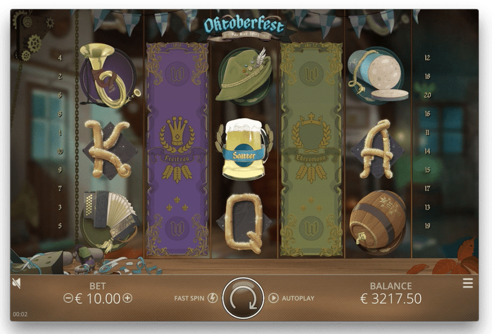 Nolimit City Oktoberfest Screenshot