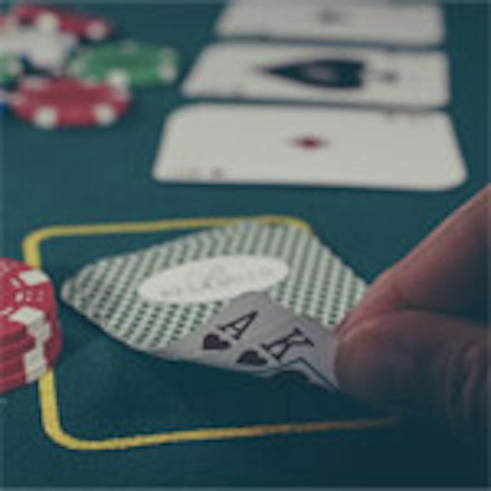 poker hand mini