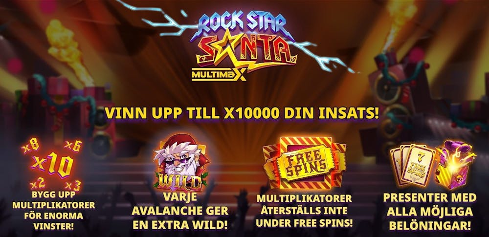 rock star santa