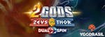 Låt mäktiga gudar göra upp i ny Dual Spin-slot